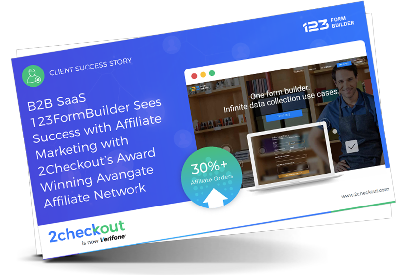 123FormBuilder Sees Success with Affiliate Marketing with 2Checkout’s Award Winning Avangate Affiliate Network