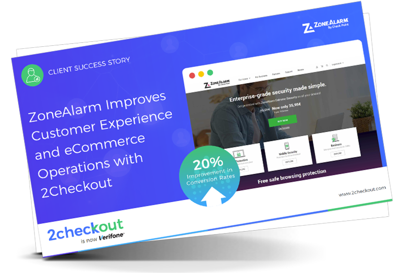 ZoneAlarm Improves Customer Experience and eCommerce Operations with 2Checkout