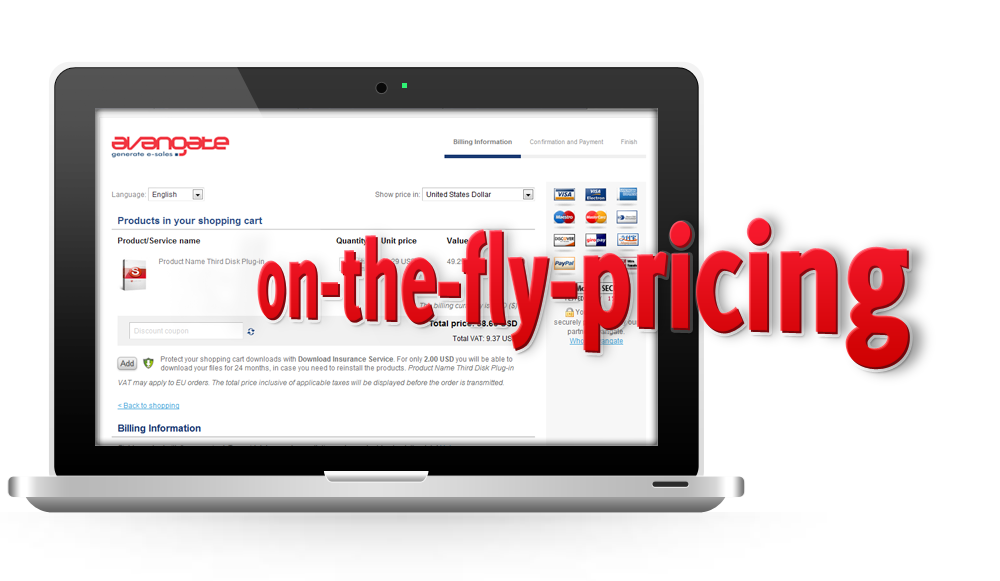 On-the-fly-pricing