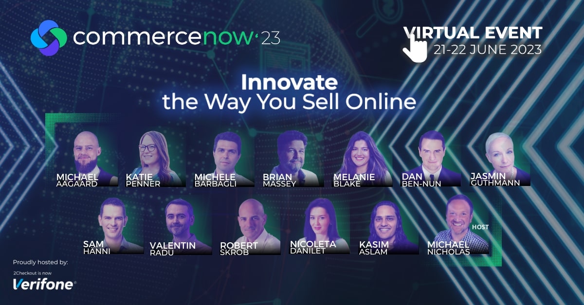 Verifone to Host 7th Annual CommerceNow Event, the Hottest Virtual Event for Ecommerce Professionals