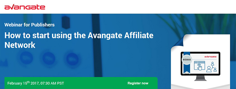 Webinar for Publishers: How to start using the Avangate Affiliate Network